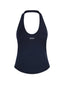 Top Deportivo Cuello Halter Azul Marino