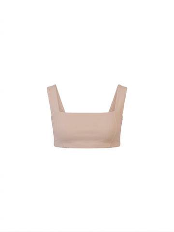 Peto Deportivo Escote Recto Erin Beige