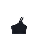Peto Deportivo un Hombro Fleur Negro