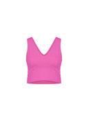 Peto Deportivo Cuello En V Solange Rosado