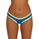Bottom De Bikini Tiro Medio Sin Elastico Agustina Azul Menta