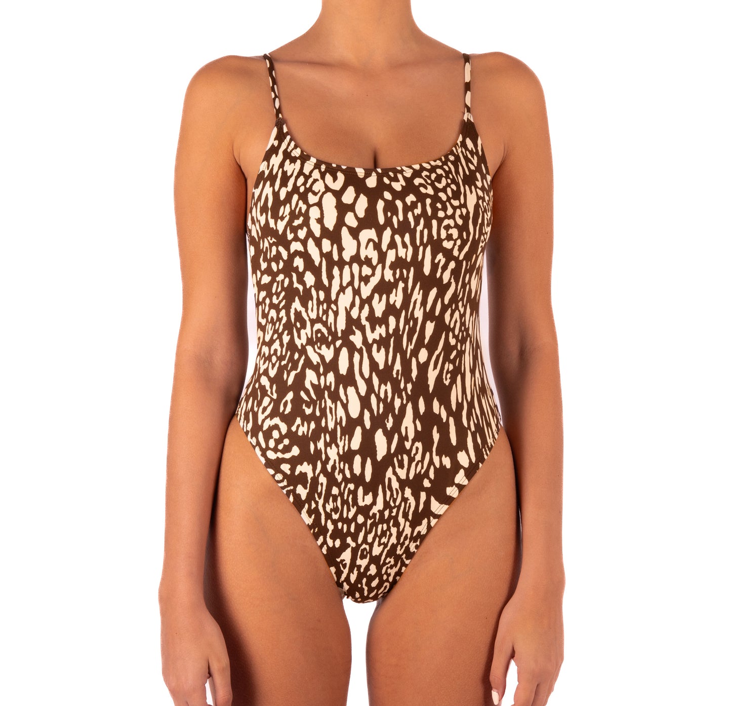 Traje de Baño Mujer Escote Redondo Animal Print Ágatha Jaguar