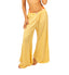 Pantalón Flare Viscosa Amarillo