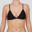 Top de Bikini Triángulo con Amarras Milena Negro