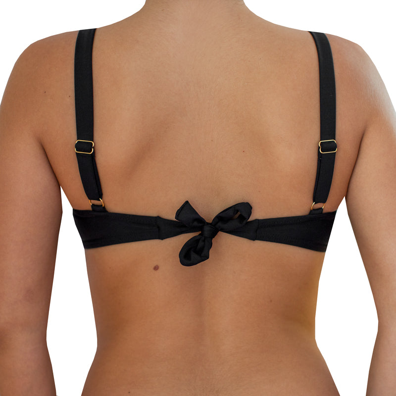 Top de Bikini con Arco Julia Negro